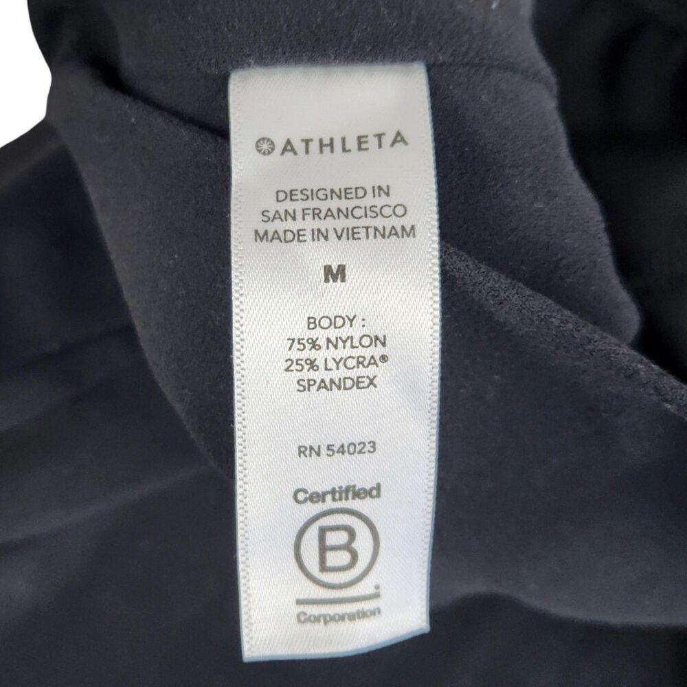 Athleta Women's Salutation High Rise Jogger Powervita Black Medium - Picture 8 of 8